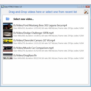 Step 1 embedeb video jquery
